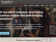 Tablet Screenshot of imagemetry.com